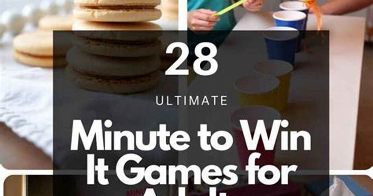 Do Minute to Win It Games Actually Work for Adult Team Building Organizers Reveal The