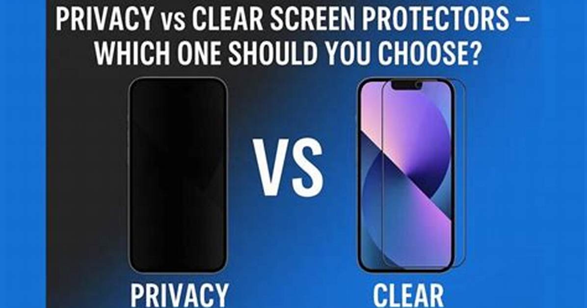 Do Privacy Screen Protectors Ruin Your Phone Separating Science
