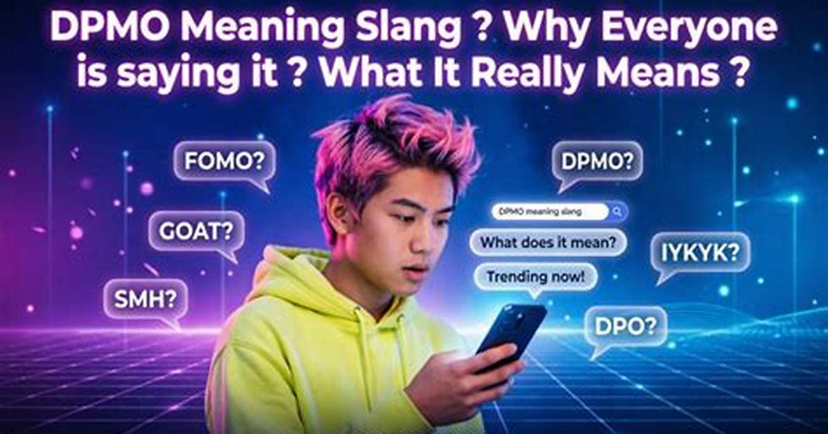 Dpmo Slang Fact Check Meaning Origins and Corporate Vs