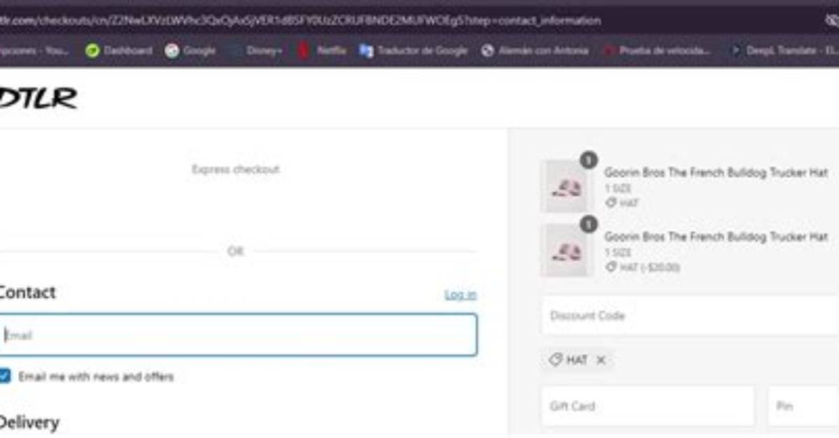 Dtlr Discount Code Test