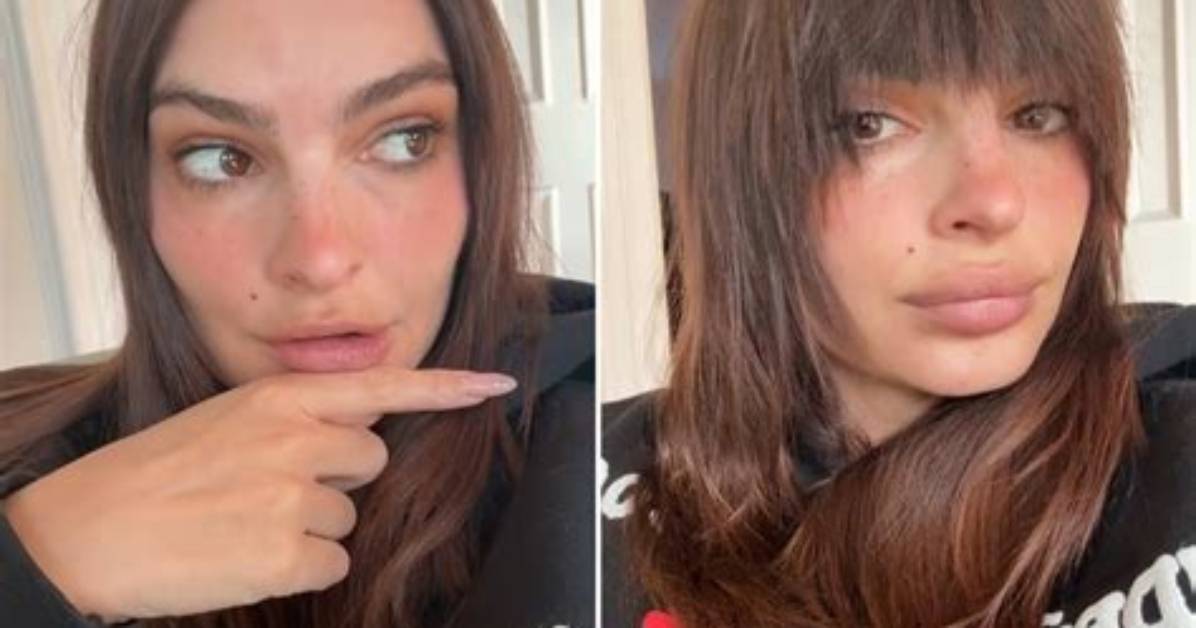 Emily Ratajkowski S Disastrous Haircut Reveal Shocks Tiktok Inside Her