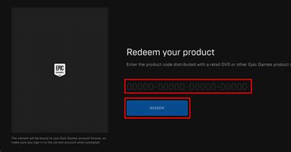 Epic Games Code Redemption Master Guide Gift Cards Games and Cross