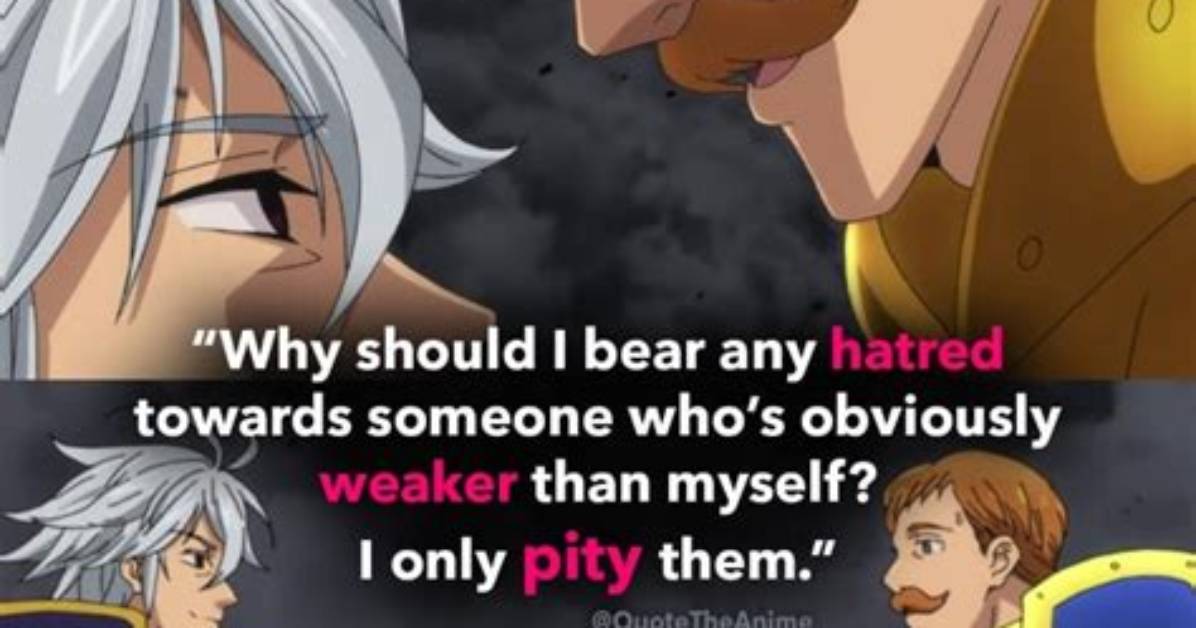 Escanor S Pity Quote Complete Guide Dub vs Sub True Meaning and Full