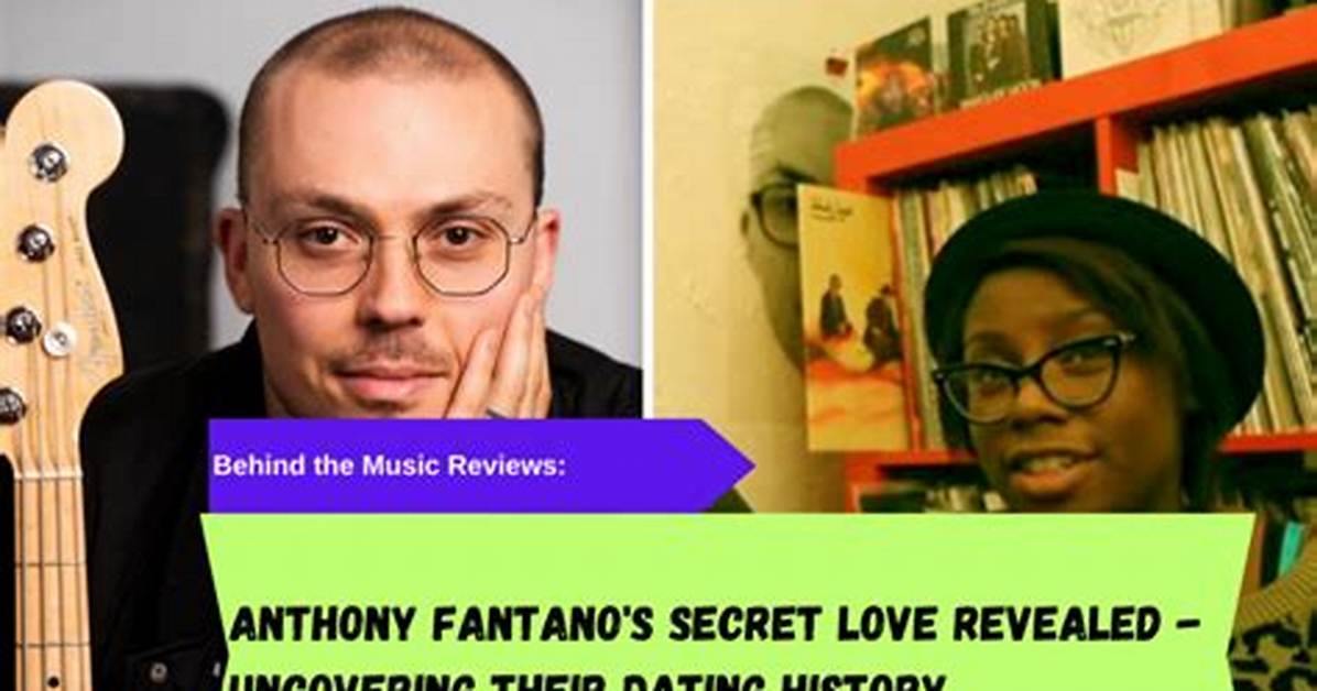 Everything to Know About Anthony Fantano S Ex Wife Marriage And