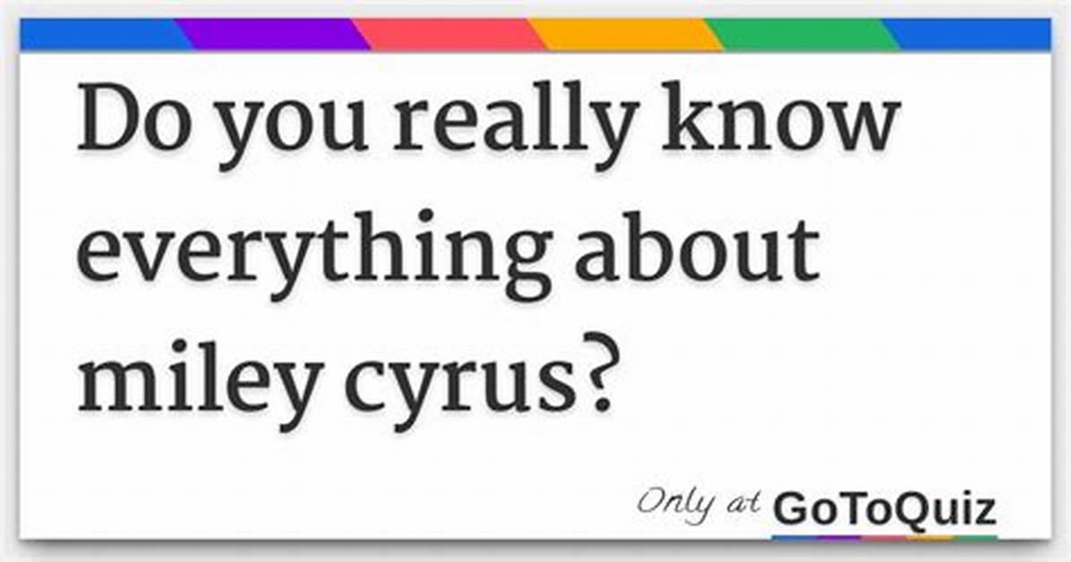 Everything You Want to Know About Miley Cyrus S Brothers Trace