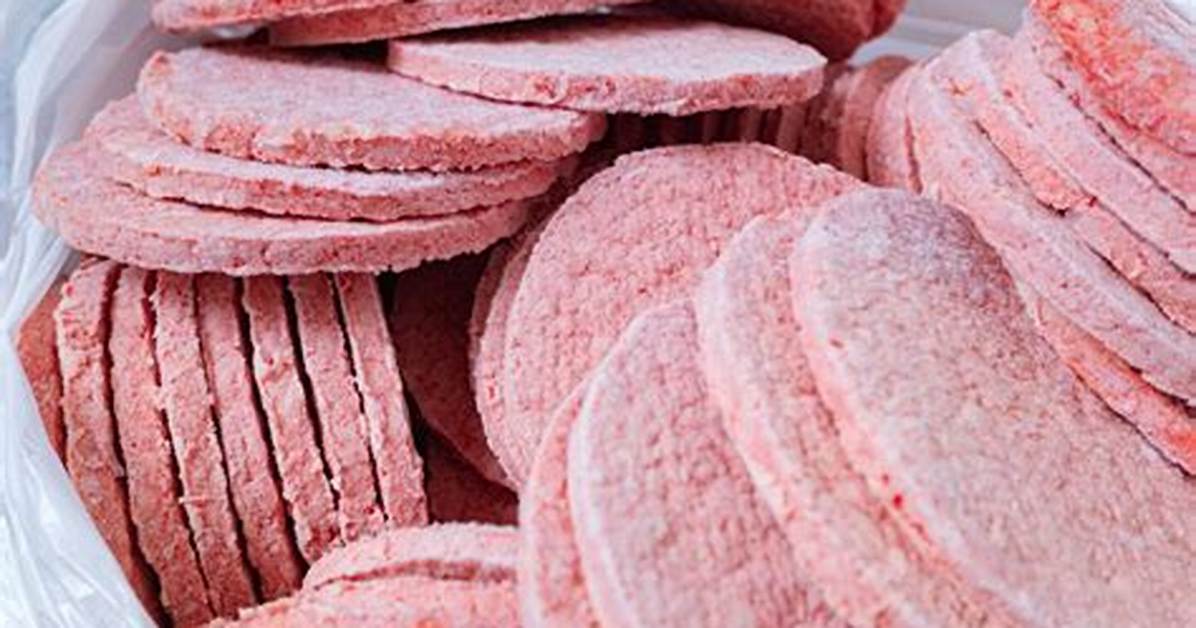 Fact Checking Frozen Hamburger Patties Are Multi Cut Blends