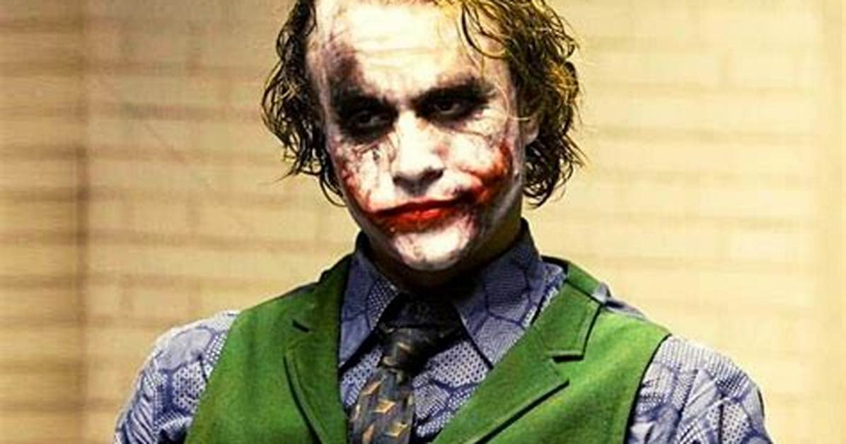 Fact Checking Heath Ledger S Joker Did He Improvise Why So