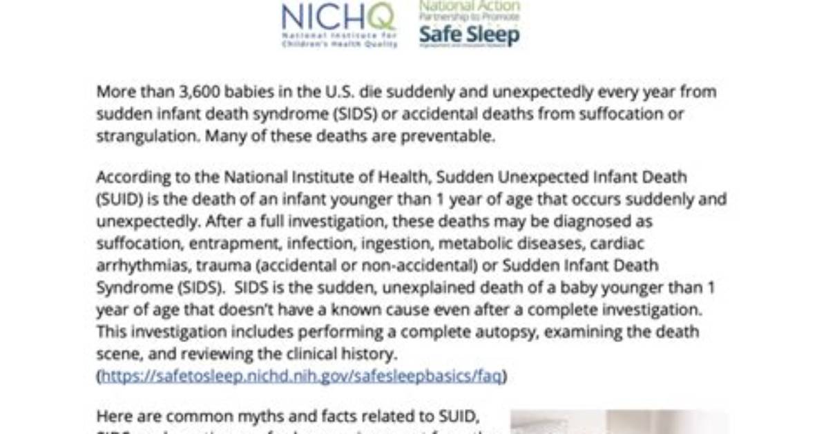 Fact Checking Infant Sleep Myths Medical Experts Debunk Generational