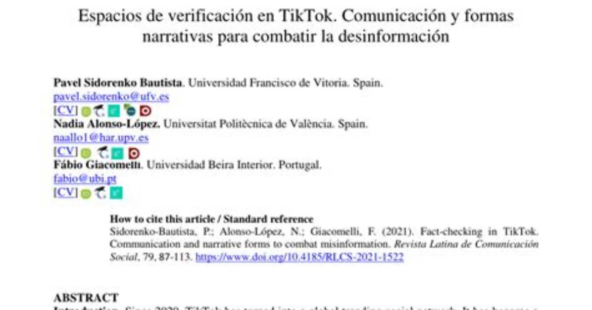 Fact Checking the Joao Tiktok Livestream Misinformation Verified Reports And