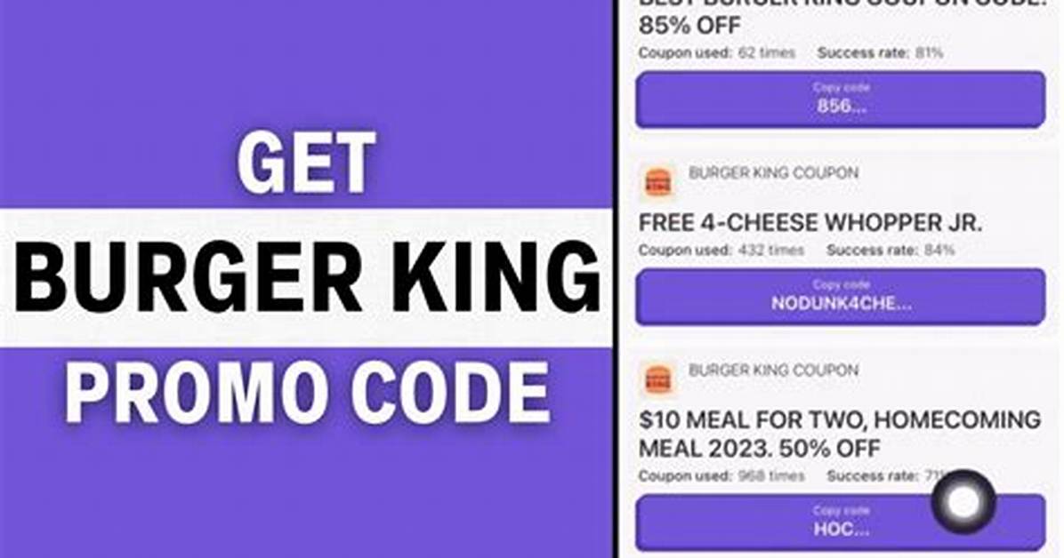 Fake Bk Promo Codes vs Real Savings Fact Checking 2026