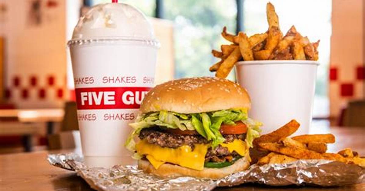 Five Guys Expands Footprint with New Locations Despite Tough