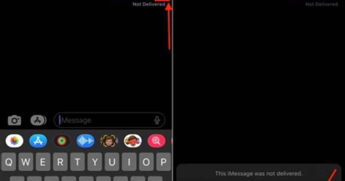 Fix Imessage Not Delivered in Dark Mode 6 Fast