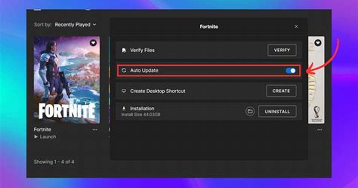 Fortnite Update Rollout How to Turn off the Newly Added Simple
