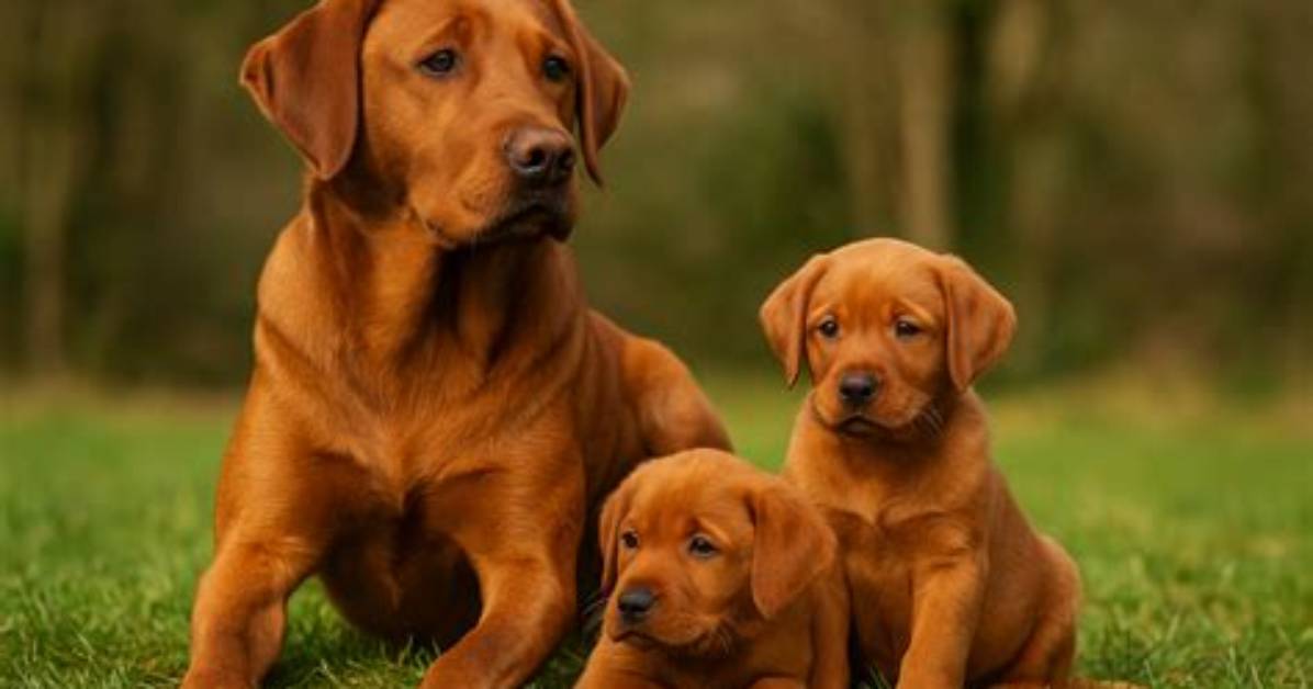 Fox Red Labrador Retriever Complete Guide Energy Needs Training And