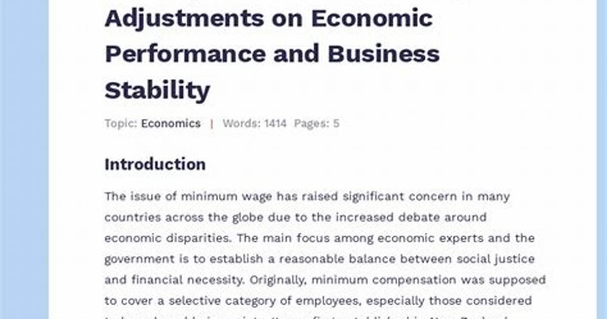 From Economic Growth to Wage Adjustments How 2 5 and 2 5 Move