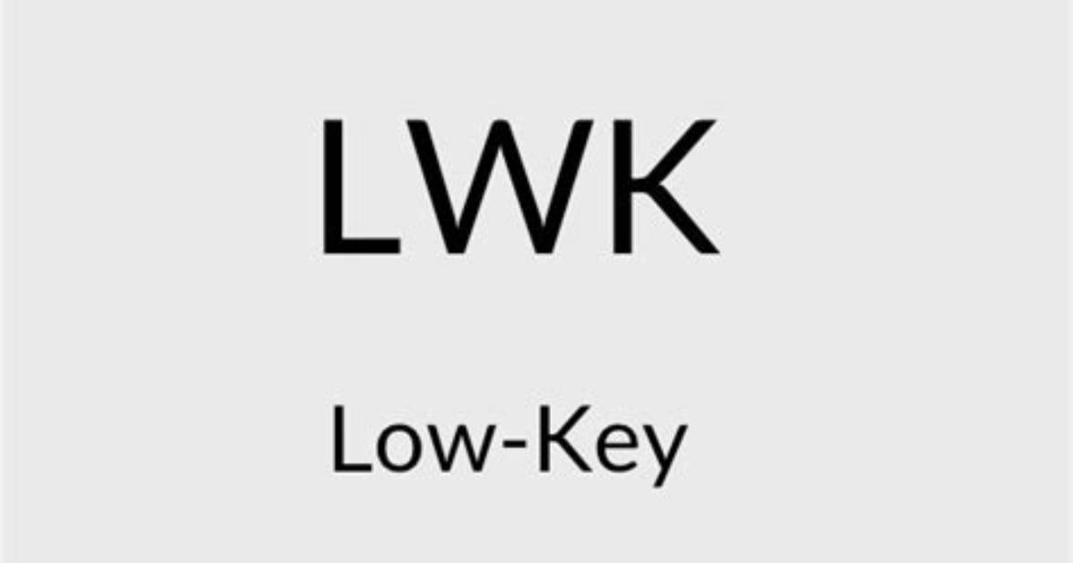 From Low Key to Lowk How Modern Texting Culture Shortened The
