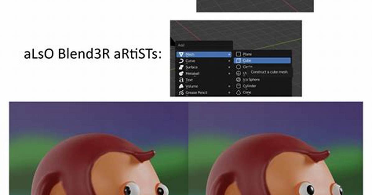 From Meme to 3D Masterpiece How Blender Artists Reimagined