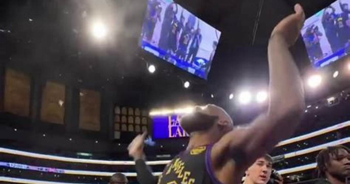 From Tiktok Joke to Lakers Birthday Chalk Toss the You Are My