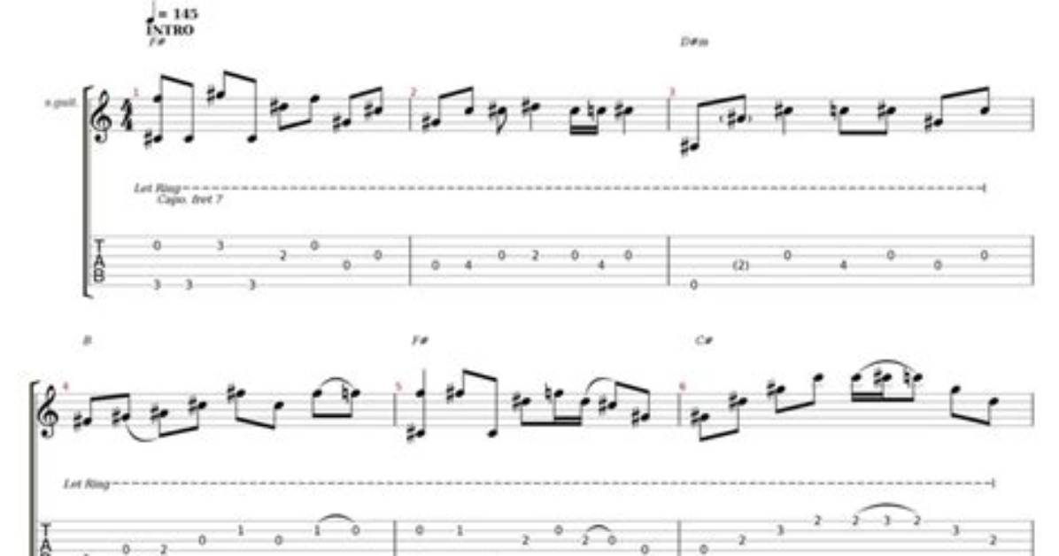 Full One Last Breath Lyrics and Guitar Chords the Definitive Sing