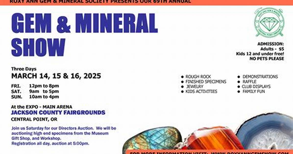 Gem and Mineral Circuit 2026 Tour Dates Locations and Must See
