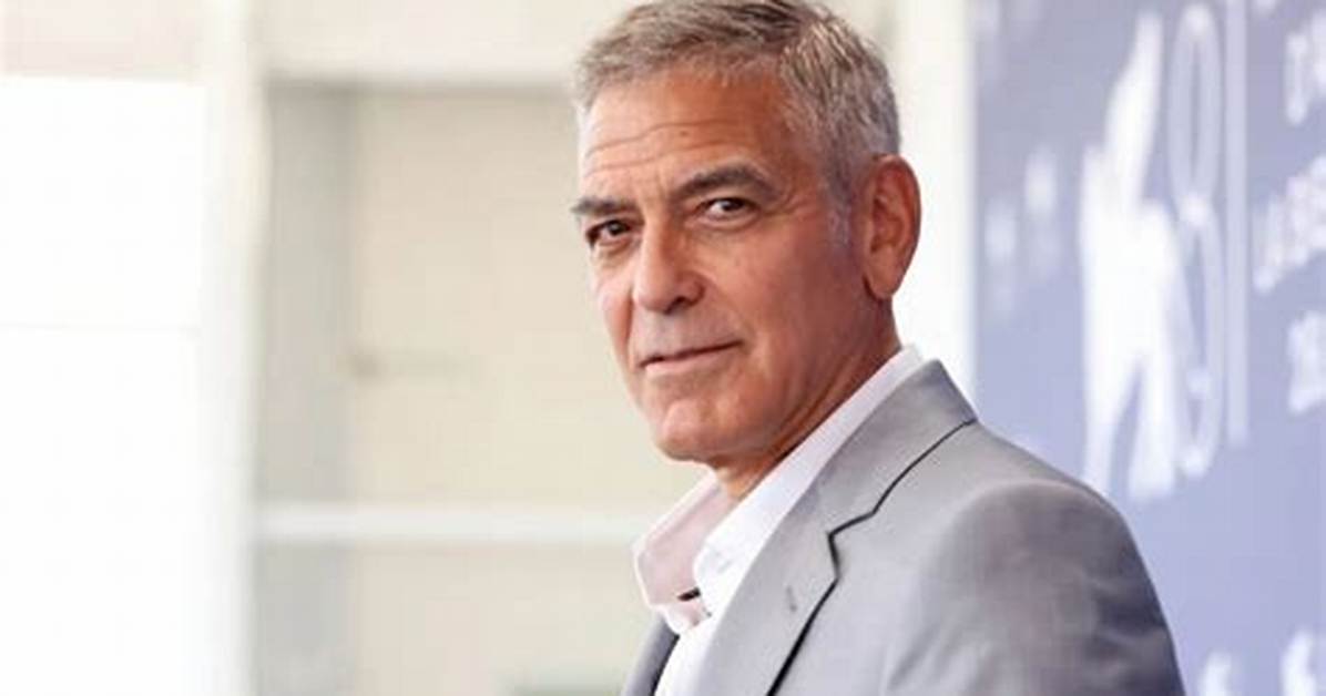 George Clooney Retires from on Screen Romance Why He Won T Kiss Leading