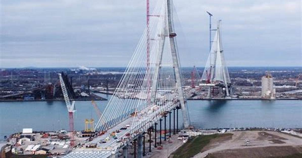 Gordie Howe International Bridge Officially Opens Timeline of North America S