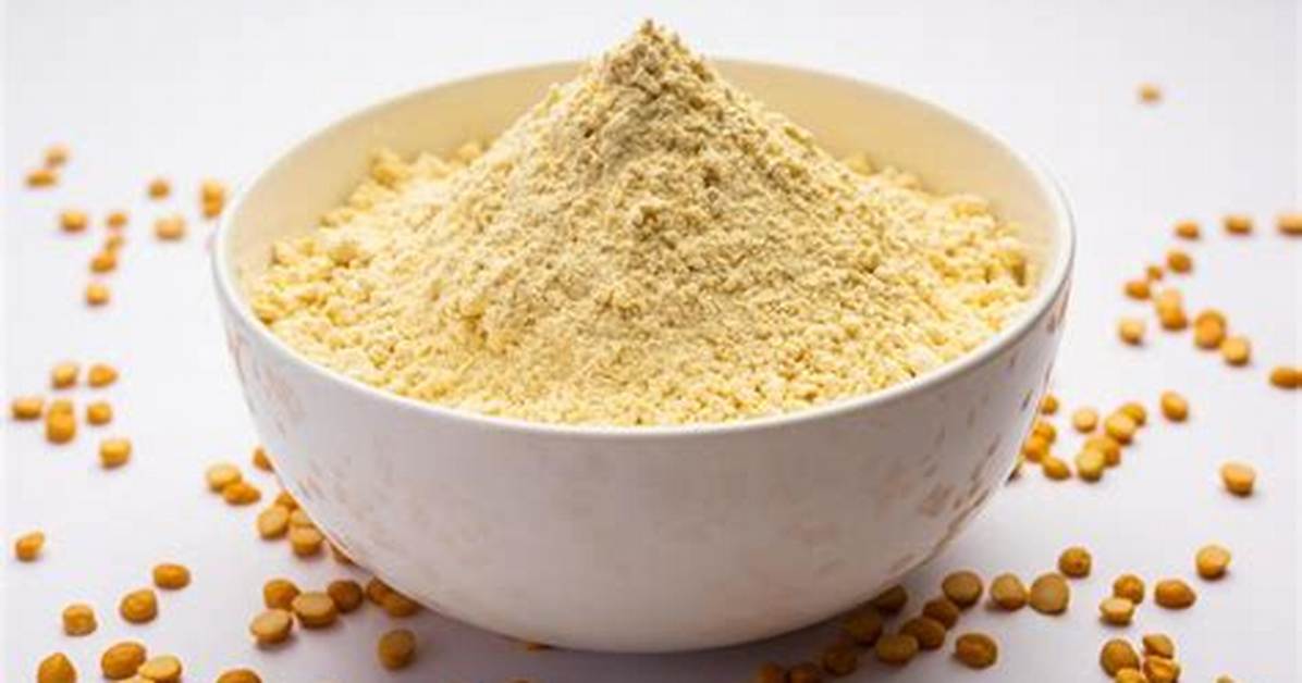 Gram Flour Besan or Garbanzo The