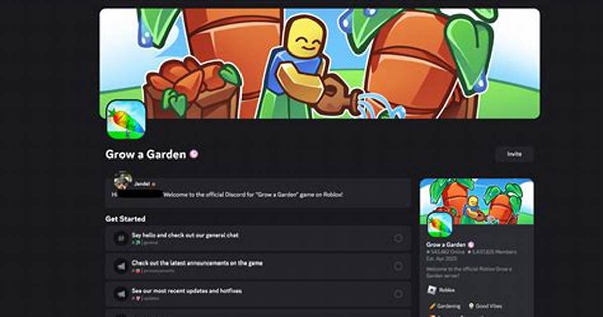 Grow a Garden Discord Full Guide Server Access Active Codes And