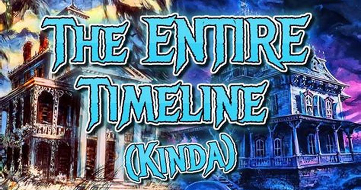Haunted Mansion Timeline from Ai Photopass Outcry To