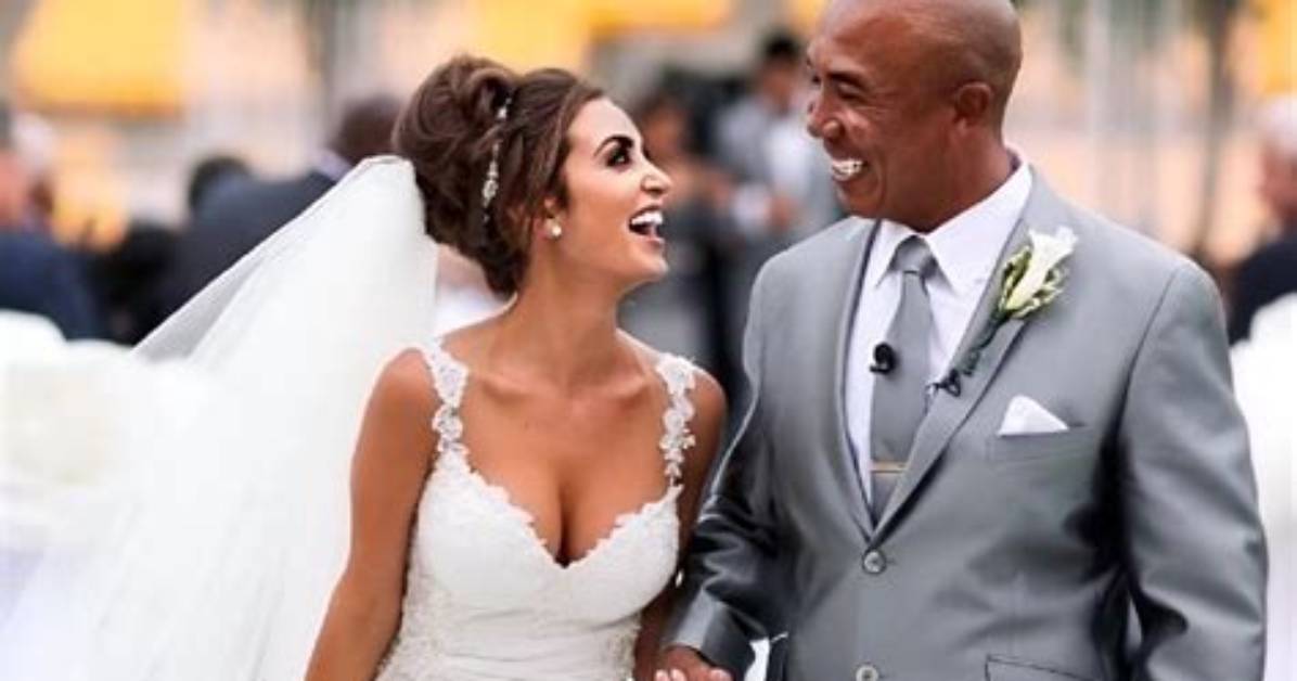 Hines Ward and Wife Lindsey Georgalas Wedding Photos Age And