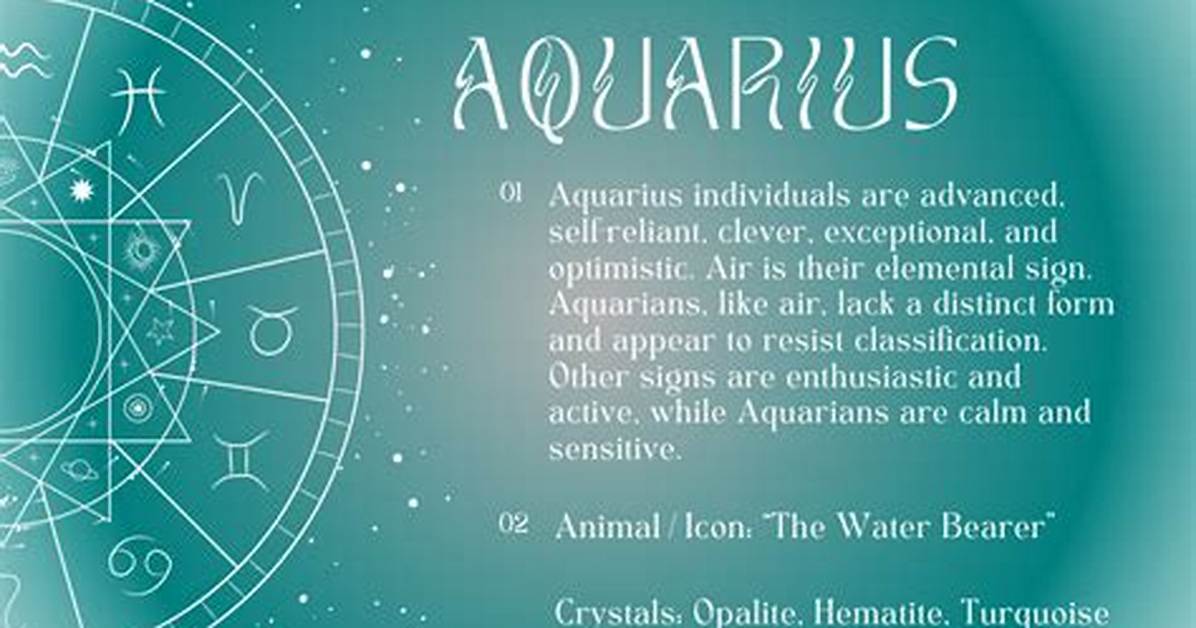 How Aquarius Became the Most Polarizing Zodiac Sign On
