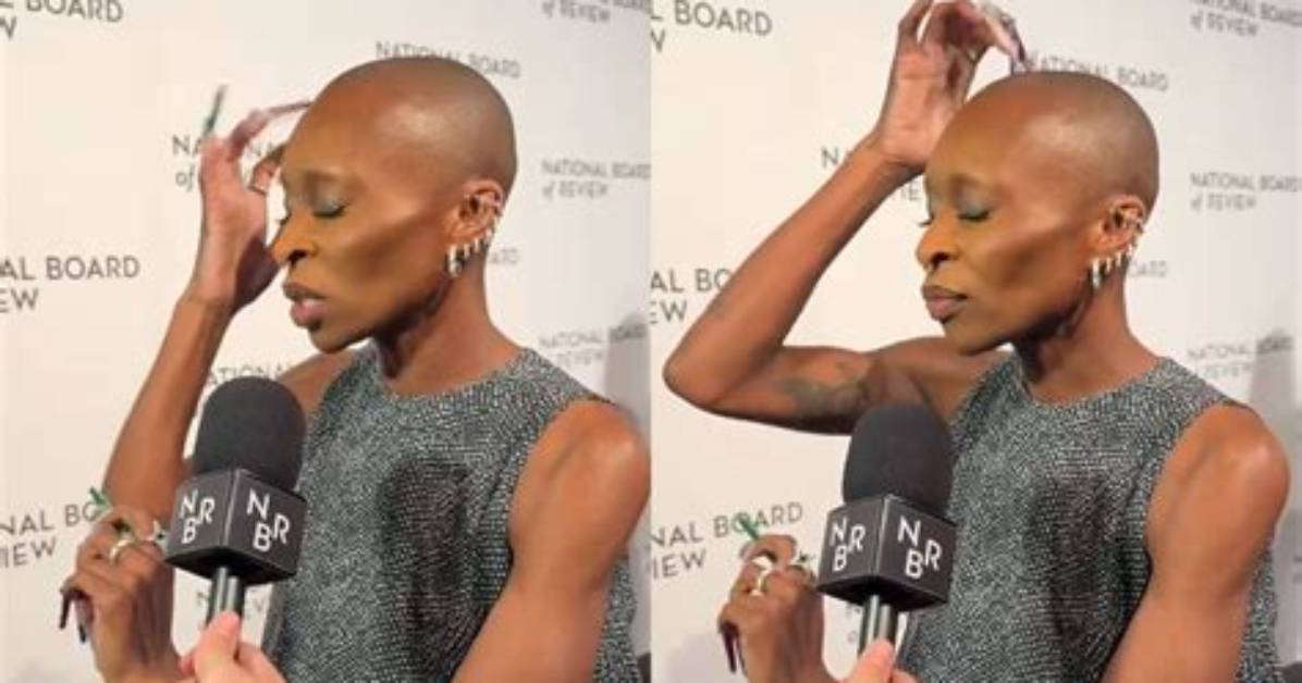 How Cynthia Erivo S Quirky Head Tap Evolved from Bts Clip to Worldwide