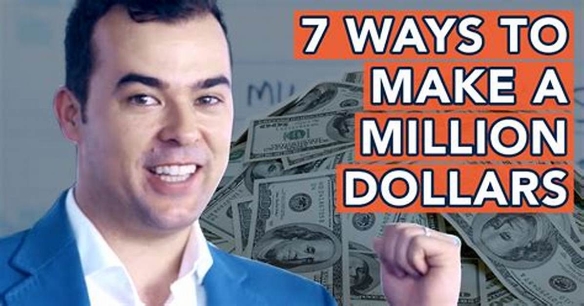 How Do You Make a Million Dollars a Step by Step Blueprint for Earners And