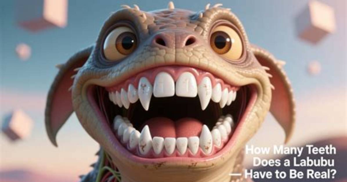 How Many Teeth Does Labubu Have the Viral 9 Tooth Rule Exposing Fake