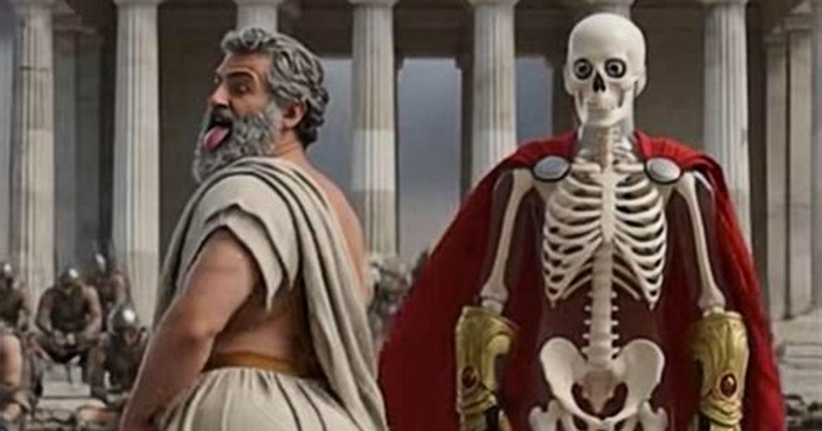 How the Socrates Skeleton Meme Spread a Chronology of The