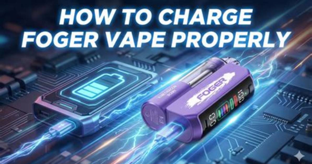 How to Charge a Foger Vape Properly: Complete Step-by-Step Guide and Faq