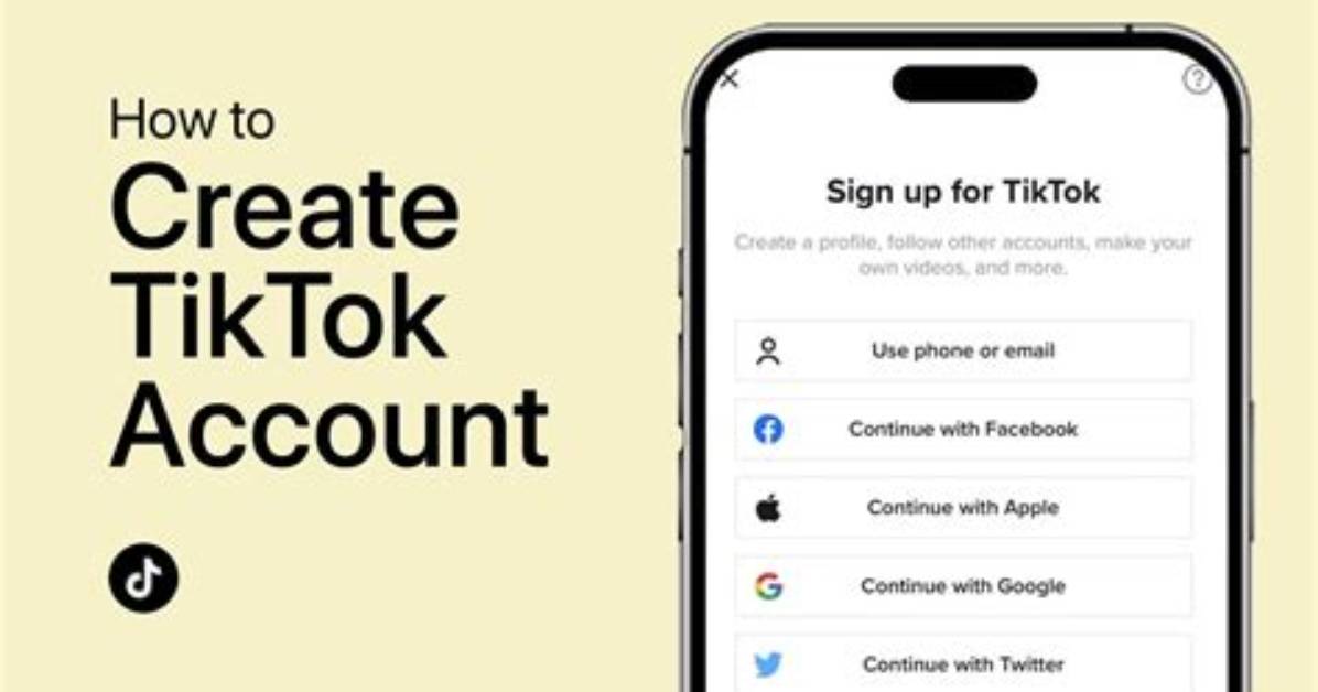 How to Create a Tiktok Account Complete Walkthrough Settings And