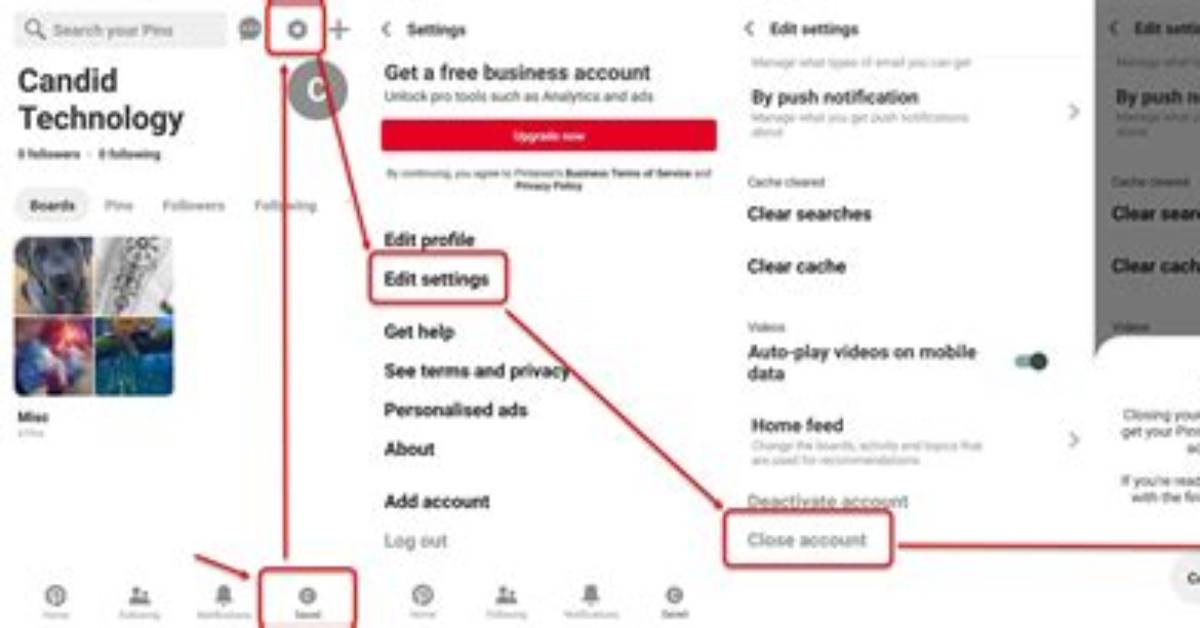 How to Delete a Pinterest Account on Mobile and Desktop Step By