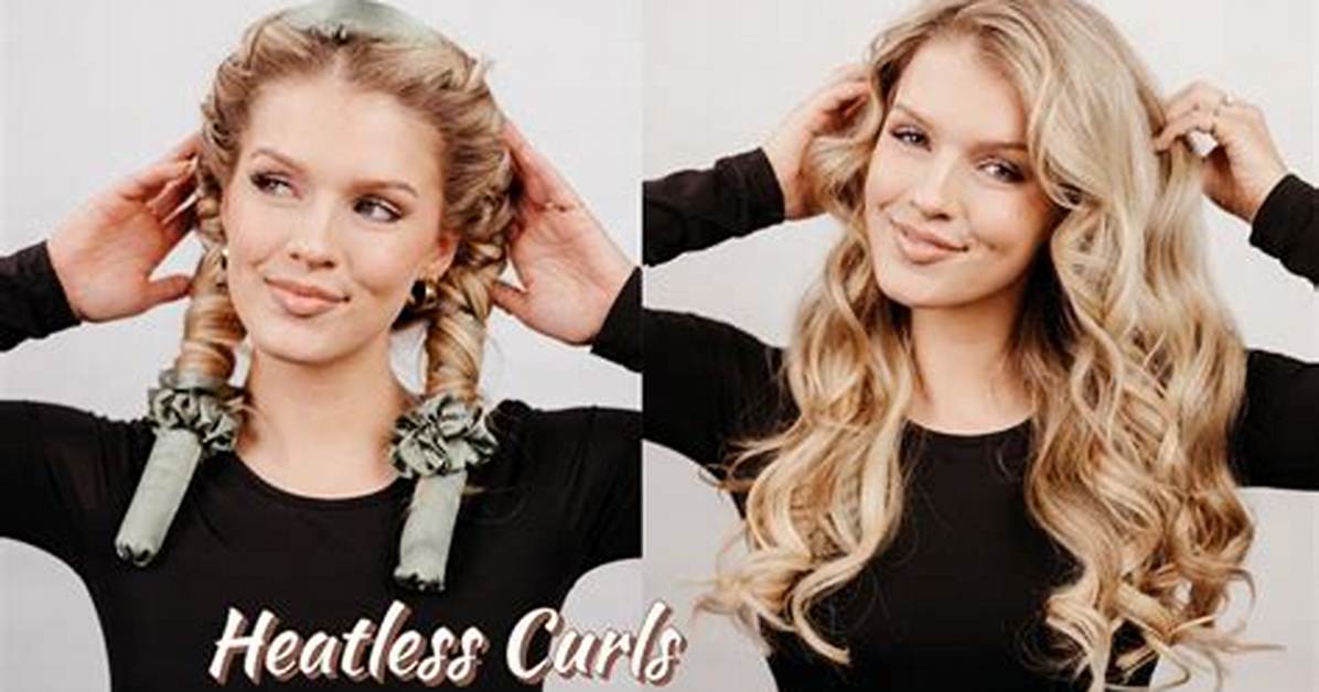 How to Do Heatless Curls with a Rod the Ultimate Step By