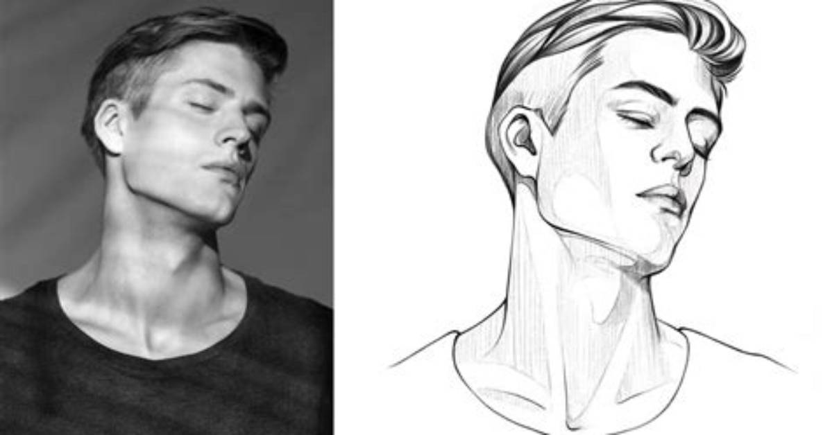 How to Draw a Realistic Man S Face the Complete Beginner to Pro