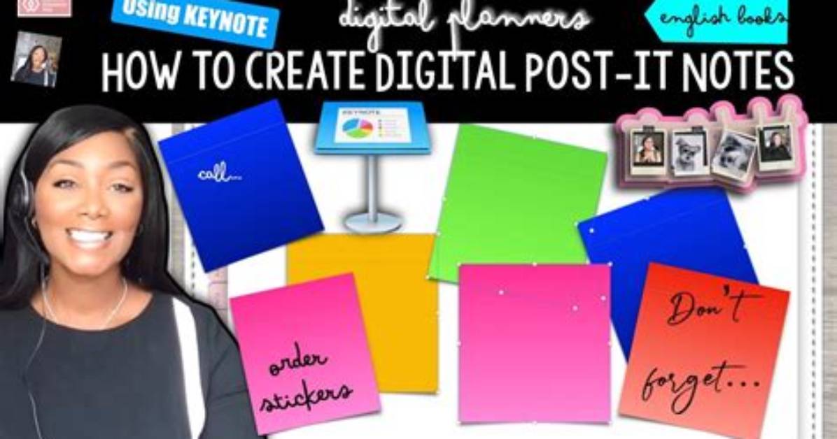 How to Keep Digital Post It Notes Floating on Your Macbook