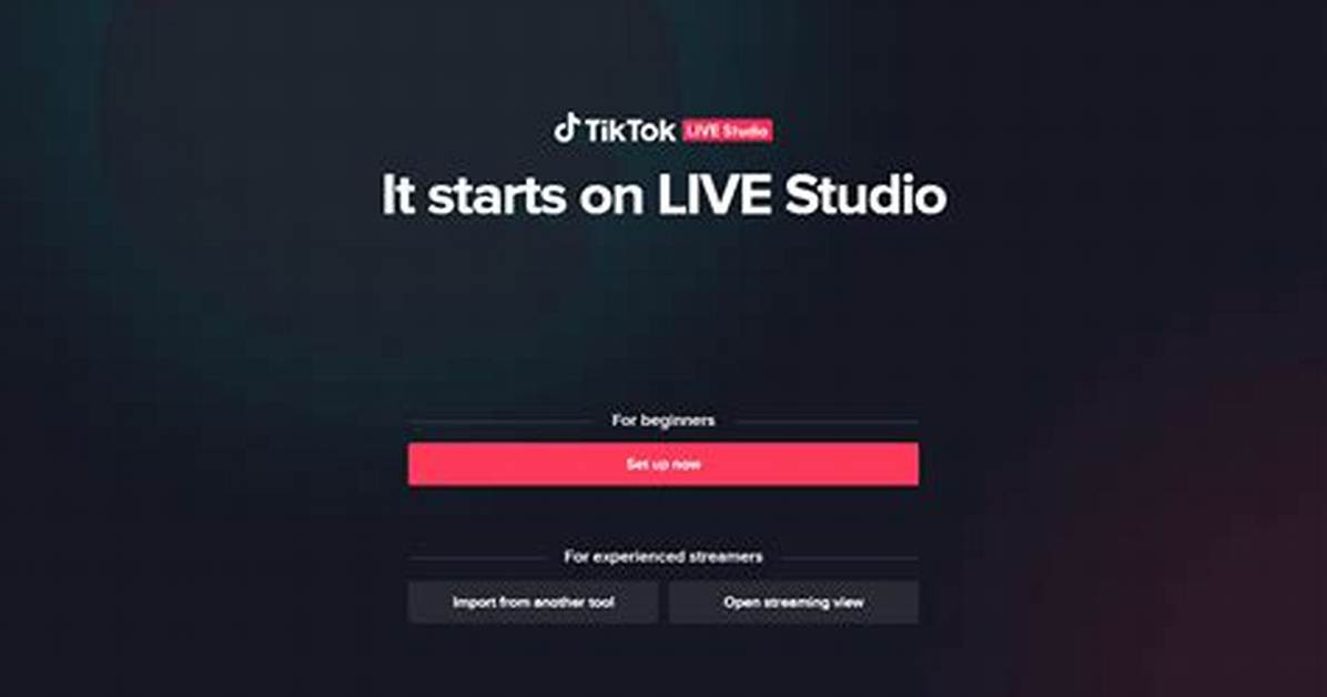 How to Log into Tiktok Studio on Pc Full Desktop Setup Live Keys And