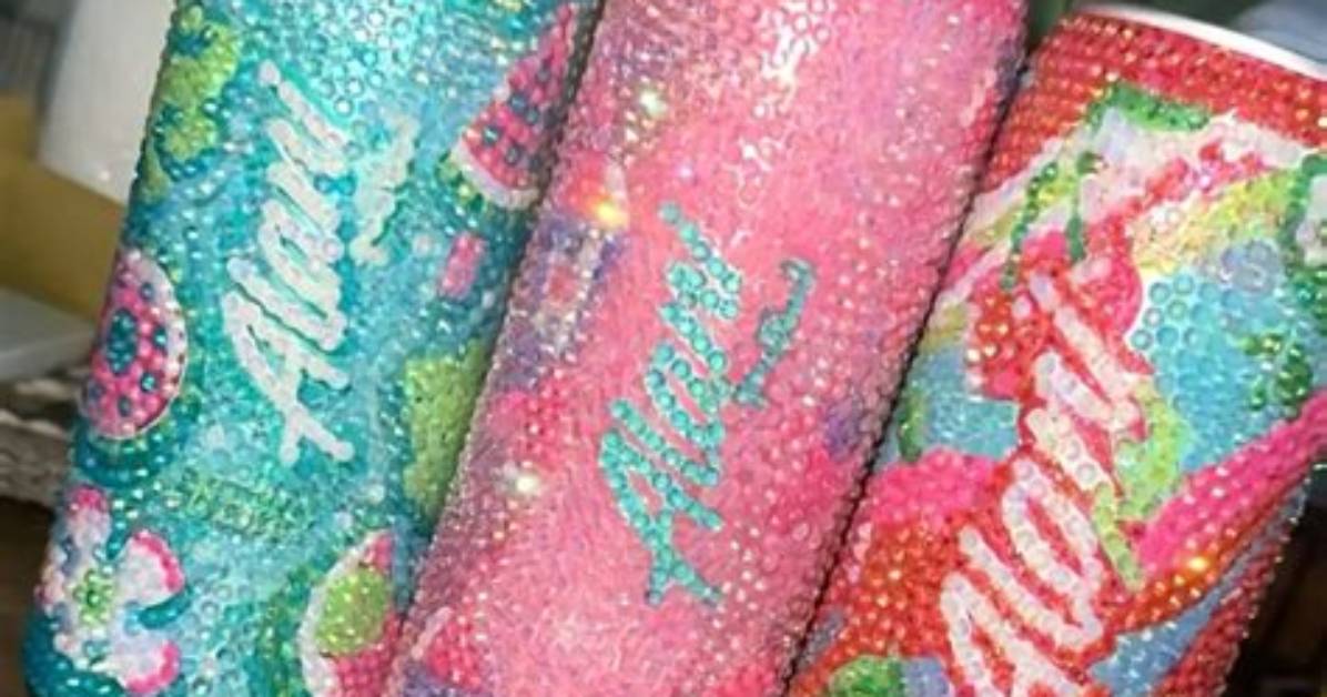 How to Make a Bedazzled Alani Can Step by Step Diy Supplies And