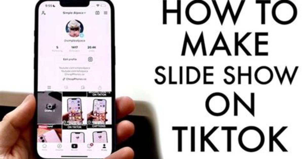 How to Make a Slideshow on Tiktok the Complete