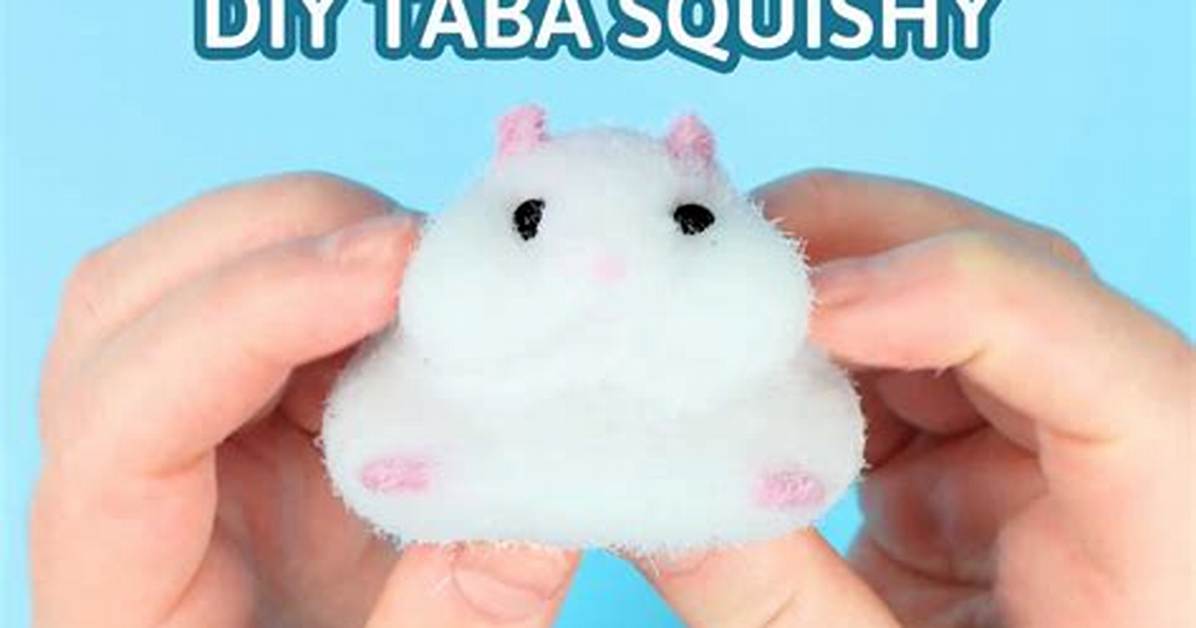 How to Make a Taba Squishy at Home Easy the Complete Beginner