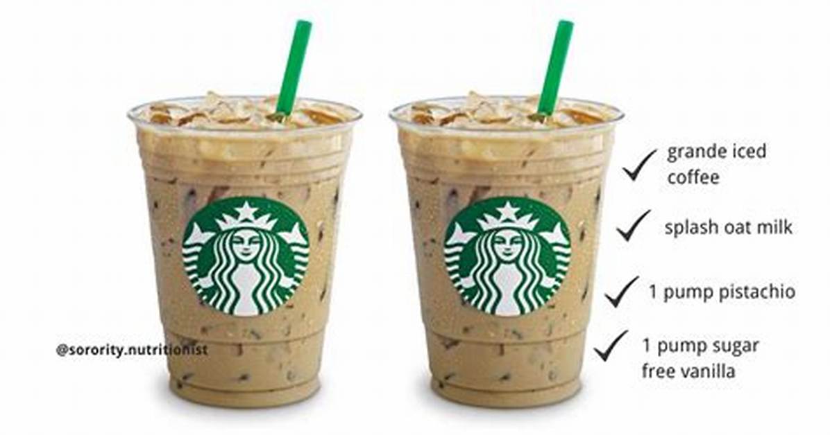 How to Order a Healthier Starbucks Pistachio Latte Tested Low Sugar