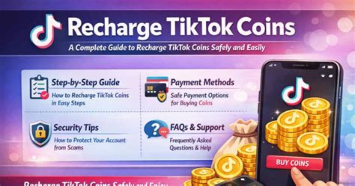 How to Safely Recharge Tiktok Coins on the Web Complete Step By
