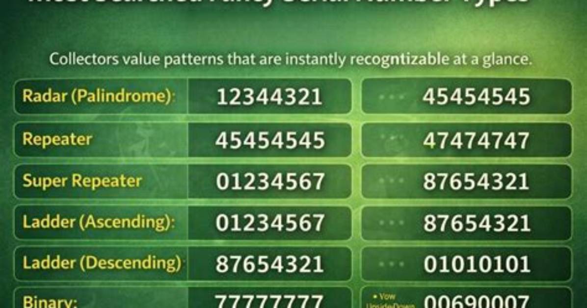 How to Use a Fancy Serial Number Checker Step by Step Guide to Pricing