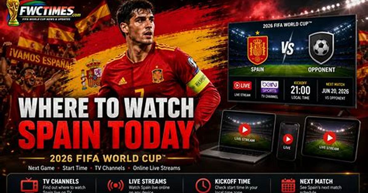 How to Watch Spain S Next Match Live Stream Channels Kickoff Times And