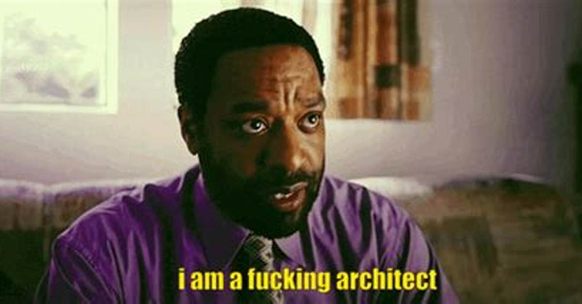 I Am a Fucking Architect the Raw Origin Behind the Viral